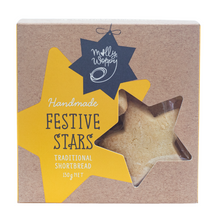 Festive Traditional Shortbread Stars - Tree Gifts NZ